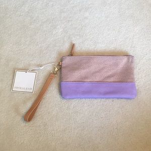 Lavender wristlet